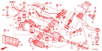 CAIXA DIRECCAO ASSISTIDA (EPS) (DIESEL) (LH) para Honda ACCORD DIESEL 2.2 S 4 portas automática de 5 velocidades 2013