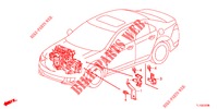 ESTEIO DO ARNES DO MOTOR(1.7L)(D.)  para Honda ACCORD 2.4 EXECUTIVE 4 portas 6 velocidades manuais 2013