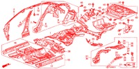 PISO/PAINEIS INTERIORES  para Honda ACCORD 2.4 EXECUTIVE 4 portas 6 velocidades manuais 2013