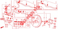 BOMBA PRINCIPAL TRAVOES/SERVO FREIO (LH) para Honda ACCORD DIESEL 2.2 ELEGANCE PACK 4 portas 6 velocidades manuais 2014