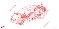 CABLAGEM (2) (LH) para Honda ACCORD DIESEL 2.2 LUXURY 4 portas automática de 5 velocidades 2014