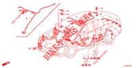 CABLAGEM (3) (LH) para Honda ACCORD DIESEL 2.2 LUXURY 4 portas automática de 5 velocidades 2014