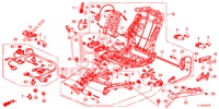 COMP. BANCO FR. (G.) (SIEGE ENTIEREMENT MOTORISE) (2) para Honda ACCORD DIESEL 2.2 LUXURY 4 portas automática de 5 velocidades 2014