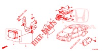 RADAR/LKAS  para Honda ACCORD DIESEL 2.2 LUXURY 4 portas automática de 5 velocidades 2014