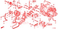 SUPORTE FIXACAO MOTOR (DIESEL) para Honda ACCORD DIESEL 2.2 LUXURY 4 portas automática de 5 velocidades 2014
