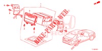 UNIDADE DE AUDIO (NAVIGATION) para Honda ACCORD DIESEL 2.2 LUXURY 4 portas automática de 5 velocidades 2014