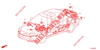 CABLAGEM (2) (LH) para Honda ACCORD 2.0 COMFORT 4 portas 6 velocidades manuais 2015