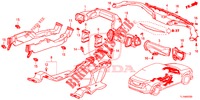 TUBO METALICO ALIMENTACAO/TUBO METALICO VENTILACAO (LH) para Honda ACCORD 2.0 COMFORT 4 portas 6 velocidades manuais 2015