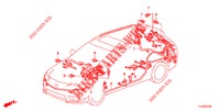CABLAGEM (2) (LH) para Honda ACCORD TOURER DIESEL 2.2 COMFORT 5 portas 6 velocidades manuais 2013