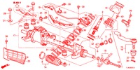 CAIXA DIRECCAO ASSISTIDA (EPS) (DIESEL) (LH) para Honda ACCORD TOURER DIESEL 2.2 COMFORT 5 portas 6 velocidades manuais 2013