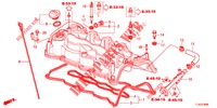 TAMPA CABECA MOTOR (DIESEL) para Honda ACCORD TOURER DIESEL 2.2 COMFORT 5 portas 6 velocidades manuais 2013