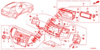 UNIDADE DE AUDIO  para Honda ACCORD TOURER DIESEL 2.2 COMFORT 5 portas 6 velocidades manuais 2013