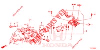 ALAVANCA MUDANCAS (1.5L/2.0L) para Honda CIVIC 1.5 EXCLUSIVE 4 portas 6 velocidades manuais 2017