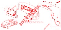 SISTEMA DE NAVEGAÇÃO / ANTENA GPS (LH) para Honda CIVIC DIESEL 1.6 ENTRY 4 portas 6 velocidades manuais 2018