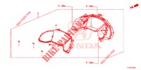 VELOCIMETRO (NS) para Honda CIVIC DIESEL 1.6 ENTRY 4 portas 6 velocidades manuais 2018