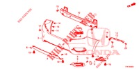PARA CHOQUES TRASEIRO  para Honda CIVIC DIESEL 1.6 ENTRY 4 portas automática de 9 velocidades 2018