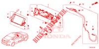 SISTEMA DE NAVEGAÇÃO / ANTENA GPS (LH) para Honda CIVIC DIESEL 1.6 ENTRY 4 portas automática de 9 velocidades 2018