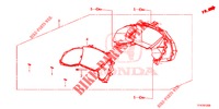 VELOCIMETRO (NS) para Honda CIVIC DIESEL 1.6 ENTRY 4 portas automática de 9 velocidades 2018