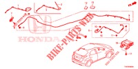 ANTENA/ALTIFALANTE (LH) para Honda CIVIC 1.4 COMFORT 5 portas 6 velocidades manuais 2012