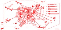 CABLAGEM MOTOR (1.4L) para Honda CIVIC 1.4 COMFORT 5 portas 6 velocidades manuais 2012