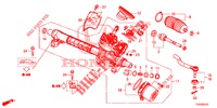 CAIXA DIRECCAO ASSISTIDA (EPS) (LH) para Honda CIVIC 1.4 COMFORT 5 portas 6 velocidades manuais 2012