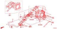 CORPO ACELERADOR (1.4L) para Honda CIVIC 1.4 COMFORT 5 portas 6 velocidades manuais 2012