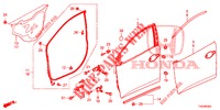 PAINEIS PORTAS FRENTE(2 PORTAS)  para Honda CIVIC 1.8 COMFORT 5 portas 6 velocidades manuais 2012