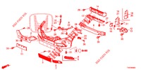 PARA CHOQUES FRENTE  para Honda CIVIC 1.8 COMFORT 5 portas 6 velocidades manuais 2012
