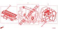 KIT JUNTAS/ CONJ. CAIXA VELOCIDADES (1.8L) para Honda CIVIC 1.8 COMFORT 5 portas automática de 5 velocidades 2012