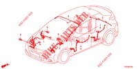 CABLAGEM (4) (LH) para Honda CIVIC 1.8 EXECUTIVE 5 portas 6 velocidades manuais 2012