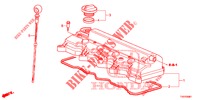 TAMPA CABECA MOTOR (1.8L) para Honda CIVIC 1.8 EXECUTIVE 5 portas automática de 5 velocidades 2012