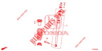 AMORTECEDOR TRASEIRO  para Honda CIVIC 1.8 S 5 portas 6 velocidades manuais 2012