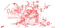 CAIXA DIRECCAO ASSISTIDA  para Honda CIVIC 1.8 S 5 portas 6 velocidades manuais 2012