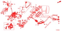 ALAVANCA SELECTORA (LH) para Honda CIVIC 1.8 S 5 portas automática de 5 velocidades 2012