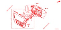 CONTROLO AQUECEDOR (LH) para Honda CIVIC 1.8 S 5 portas automática de 5 velocidades 2012