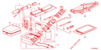 FERRAMENTAS/MACACO  para Honda CIVIC 1.8 S 5 portas automática de 5 velocidades 2012