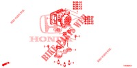 MODULADOR VSA(D.)('00 )  para Honda CIVIC 1.8 S 5 portas automática de 5 velocidades 2012