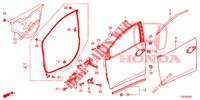PAINEIS PORTAS FRENTE(2 PORTAS)  para Honda CIVIC 1.8 S 5 portas automática de 5 velocidades 2012