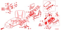 UNIDADE CONTROLO (COMPARTIMENT MOTEUR) (1) para Honda CIVIC 1.8 S 5 portas automática de 5 velocidades 2012