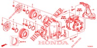 AR CONDICIONADO (COMPRESSEUR) (1.8L) para Honda CIVIC 1.8 EXECUTIVE 5 portas automática de 5 velocidades 2012