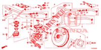 BOMBA PRINCIPAL TRAVOES/SERVO FREIO (LH) para Honda CIVIC 1.8 EXECUTIVE 5 portas automática de 5 velocidades 2012
