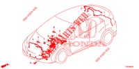 CABLAGEM (1) (LH) para Honda CIVIC 1.8 EXECUTIVE 5 portas automática de 5 velocidades 2012