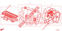 KIT JUNTAS/ CONJ. CAIXA VELOCIDADES (1.8L) para Honda CIVIC 1.8 EXECUTIVE 5 portas automática de 5 velocidades 2012