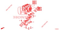 MODULADOR VSA(D.)('00 )  para Honda CIVIC 1.8 EXECUTIVE 5 portas automática de 5 velocidades 2012