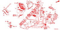 UNIDADE CONTROLO (CABINE) (1) (LH) para Honda CIVIC 1.8 EXECUTIVE 5 portas automática de 5 velocidades 2012