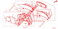 VELOCIMETRO  para Honda CIVIC 1.8 EXECUTIVE 5 portas automática de 5 velocidades 2012