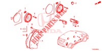 ANTENA/ALTIFALANTE  para Honda CIVIC DIESEL 2.2 ELEGANCE 5 portas 6 velocidades manuais 2012