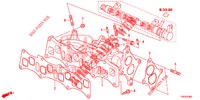 COLECTOR ADMISSAO (DIESEL) (2.2L) para Honda CIVIC DIESEL 2.2 ELEGANCE 5 portas 6 velocidades manuais 2012
