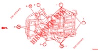OLHAL (INFERIEUR) para Honda CIVIC DIESEL 2.2 ELEGANCE 5 portas 6 velocidades manuais 2012