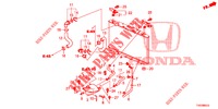 TUBO FLEXIVEL RADIADOR/DEPOSITO RESERVA (DIESEL) (2.2L) para Honda CIVIC DIESEL 2.2 ELEGANCE 5 portas 6 velocidades manuais 2012